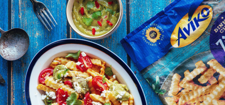 Mexican-style Loaded Fries (light version)
